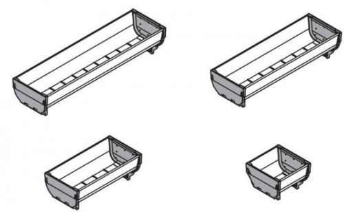 BL ZSI.030SI O-L Tál 88x264mm nemesa.